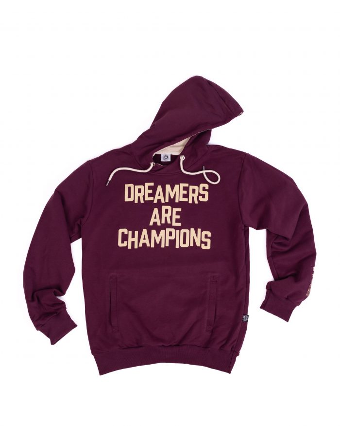 dreamers-are-champions-burgundy-hoodie