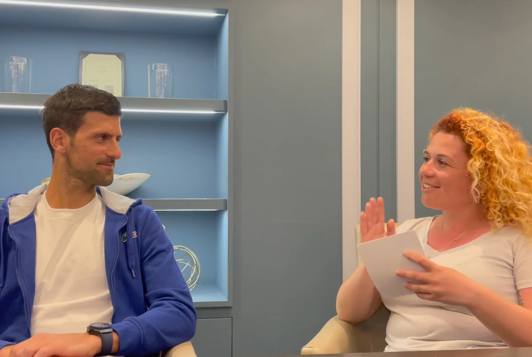 NDF Online Shop Exclusive Interview with Novak Djokovic